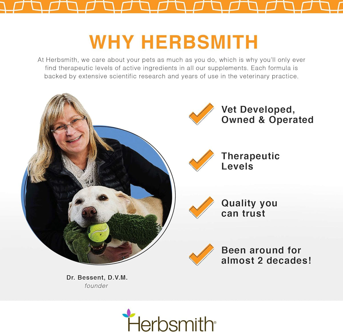 infographic explaining why to choose Herbsmith