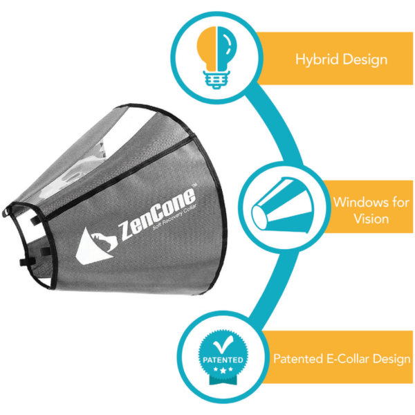 ZenCone Recovery Collar Fit for a Pit