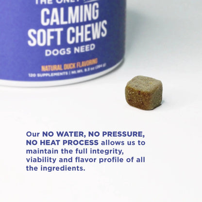 close up of calming chew for dogs 
