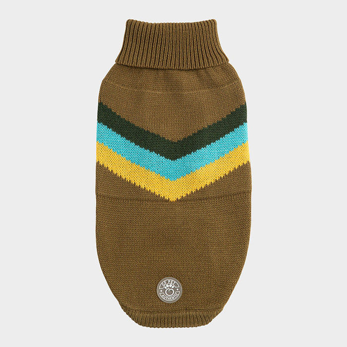 A brown sweater for dogs