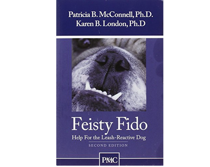 blue book with a closeup photo of  the face of a bulldog