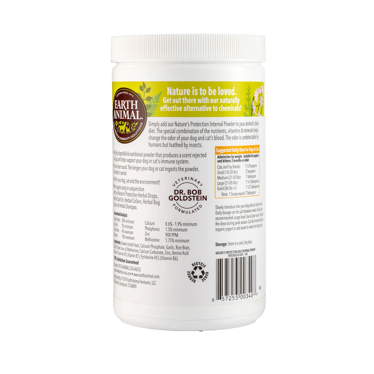Nature’s Protection™ Flea & Tick Herbal Internal Powder