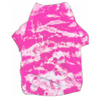 Hot Pink Tie-Dye (Chickwear) - 4 on the Floor Dogwear