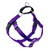 a purple dog harness